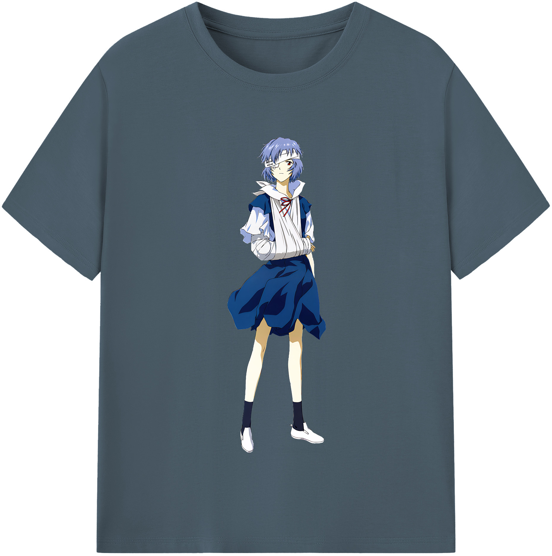 （画像用） EVA 新世紀エヴァンゲリオン 綿100％半袖Tシャツ（フロントプリント）